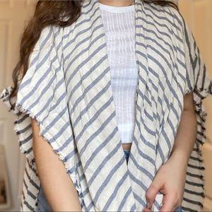 Reversible poncho